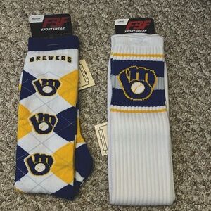 Milwaukee Brewers Women’s High Knee Socks NWT